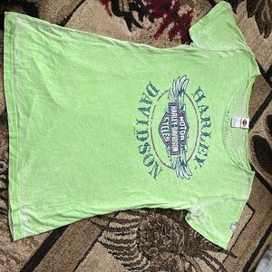 Harley Davidson Woman’s tshirt.